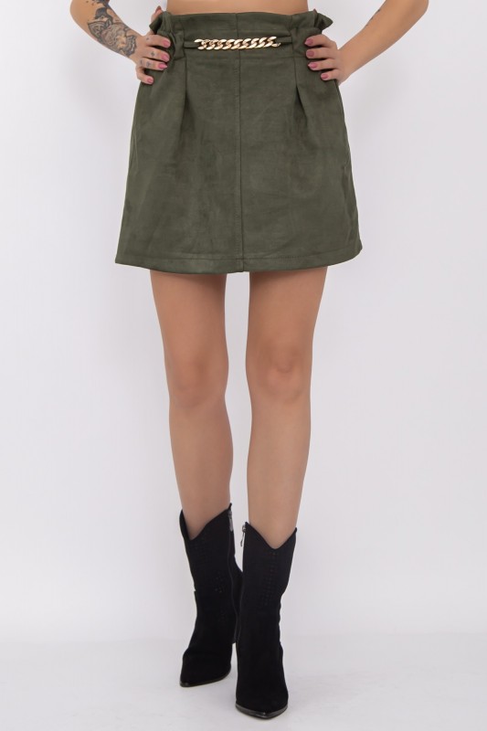 Dámska sukňa 9971 Zelená | Fashion