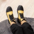 Dámska členková obuv NX121 Čierna-Žltá | Mei