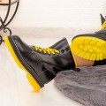 Dámska členková obuv NX120 Čierna-Žltá | Mei