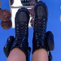 Dámska členková obuv XN62 Čierna | Mei