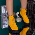 Dámska členková obuv MX308A Žltá | Mei