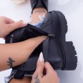 Dámska členková obuv MX323 Čierna | Mei