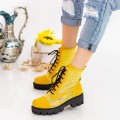 Dámska letné členková obuv E16 Žltá | Exist