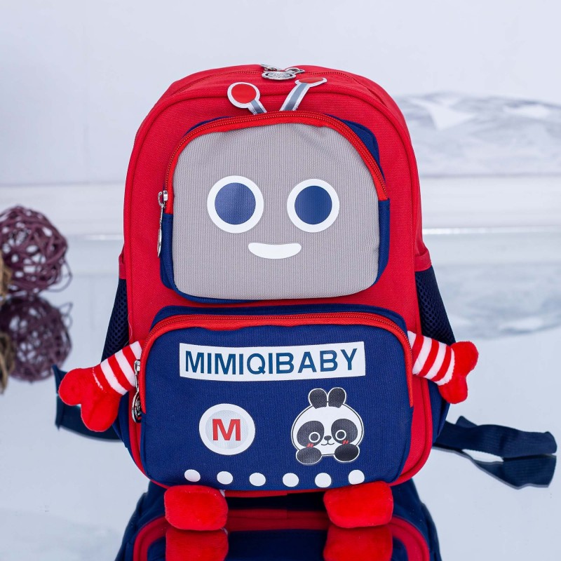 Školská taška M6011 Tmavomodrá | Fashion