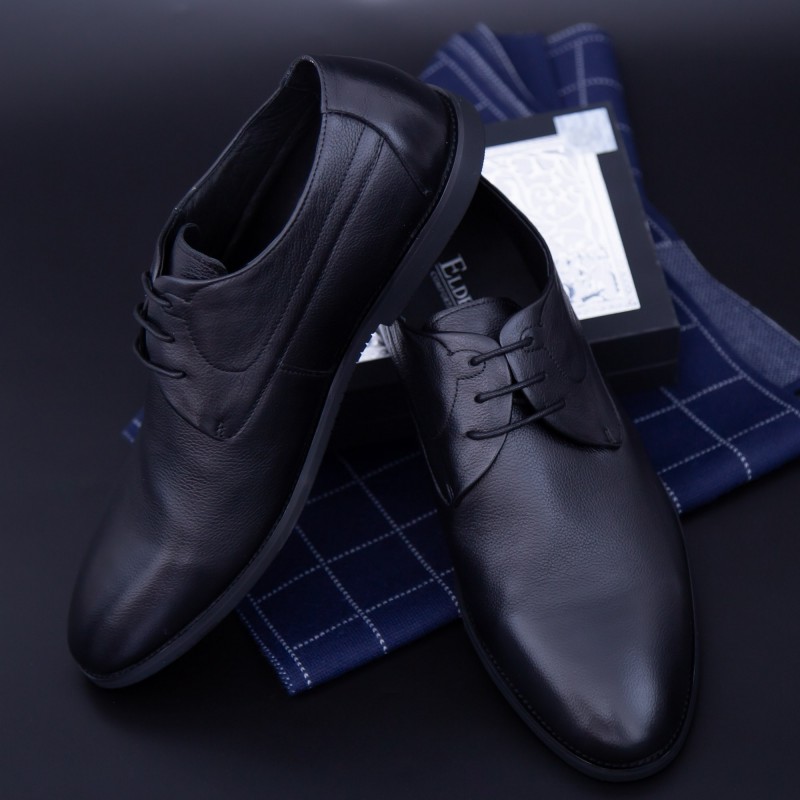 Pánske topánky N136-8-2 Čierna | Eldemas