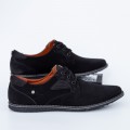 Pánske topánky D23-8A Čierna | Fashion