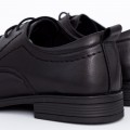 Pánska obuv z prírodnej kože 66073 Čierna | F.Gerardo