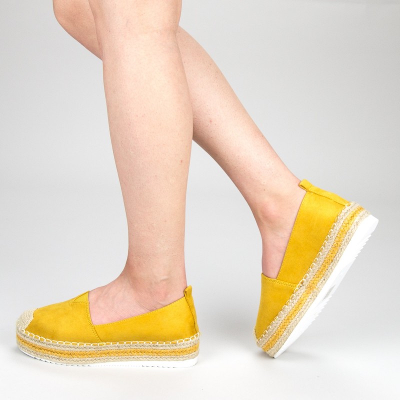 Dámske topánky na voľný čas FS7 Žltá | Mei