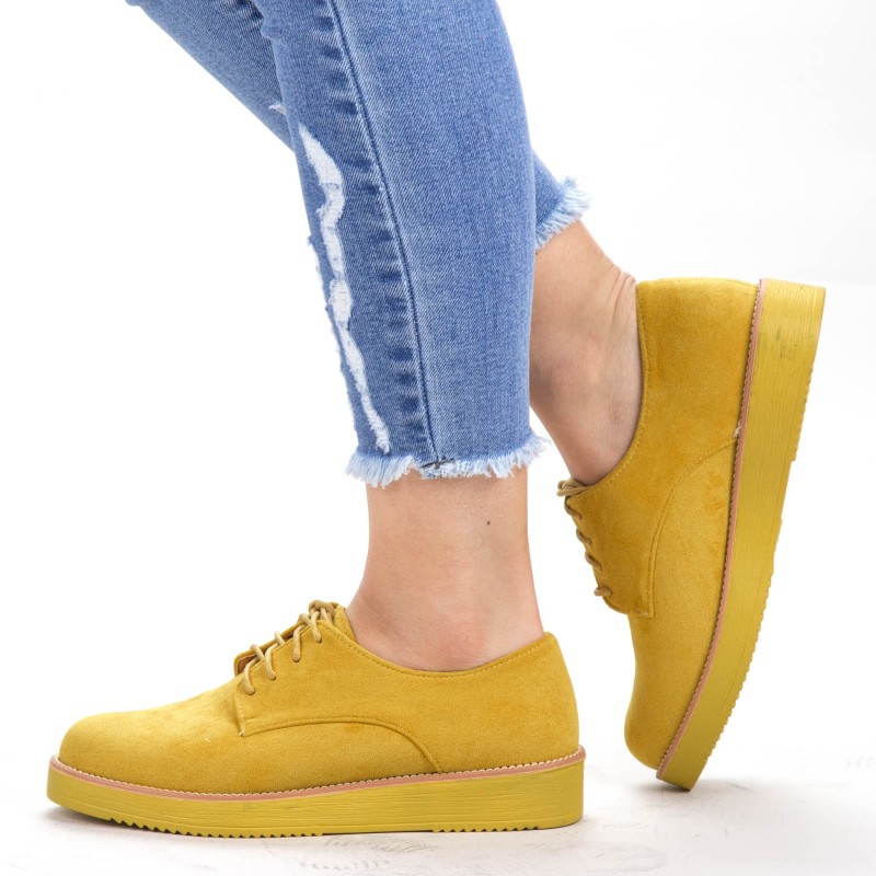 Dámske topánky na voľný čas DS3 Žltá | Mei