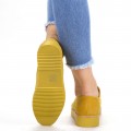 Dámske topánky na voľný čas DS3 Žltá | Mei