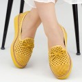 Dámske topánky na voľný čas DS6 Žltá | Mei