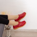 Dámske topánky na voľný čas 8518 Červená | Botinelli