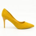 Tenké topánky na podpätku LLH8 Žltá | Mei