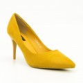 Tenké topánky na podpätku LLH8 Žltá | Mei