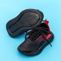 Chlapčenská športová obuv 5058B Čierna-Červená | Fashion