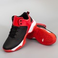 Pánske športové topánky 929-3 Čierna-Červená | Mei