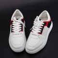 Pánske športové topánky D858 Biely-Červená | Se7en