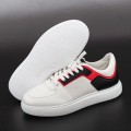 Pánske športové topánky D858 Biely-Červená | Se7en