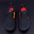 Pánske športové topánky 002 Čierna-Oranžová | Calsido