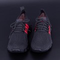 Pánske športové topánky 002 Čierna-Červená | Calsido