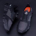 Pánske športové topánky 005 Čierna-Biely | Calsido