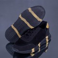 Pánske športové topánky A19 Čierna-Zlatý | Erin