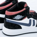Pánske športové topánky AJ02-1 Čierna-Tehla | Fashion
