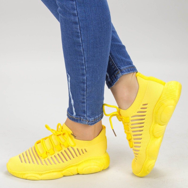 Dámska športová obuv YQ60 Žltá | Mei