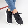 Dámska športová obuv YQ61 Čierna-Biely | Mei