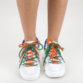 Dámska športová obuv 9033 Biely | Sport Fashion