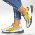 Dámska športová obuv SK021 Žltá | Botinelli