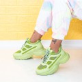 Dámska športová obuv LGYED9 Zelená | Mei