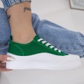 Dámska športová obuv D935 Zelená | Se7en