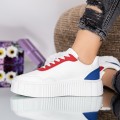 Dámska športová obuv MU16 Biely-Červená | Fashion