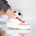 Dámska športová obuv MU21 Biely-Červená | Fashion