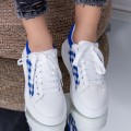 Dámska športová obuv WL229 Biely-Modrá | Mei