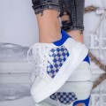Dámska športová obuv WL229 Biely-Modrá | Mei
