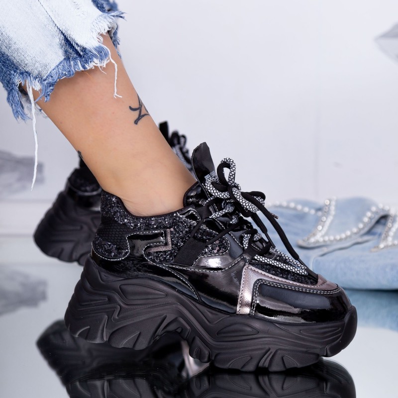 Dámska športová obuv WL258 Čierna | Mei