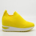 Dámske topánky na platforme KDN5 Žltá | Mei