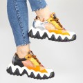 Dámske topánky na platforme SZ236 Oranžová | Mei