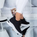 Dámske topánky na platforme KDN10 Čierna | Mei