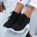 Dámske topánky na platforme KDN10 Čierna | Mei
