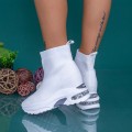 Dámske topánky na platforme MX302 Biely | Mei