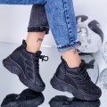 Dámske topánky na platforme WL135 Čierna | Mei
