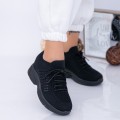 Dámske topánky na platforme KDN12A Čierna | Mei