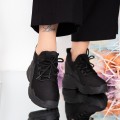 Dámske topánky na platforme WL183 Čierna | Mei
