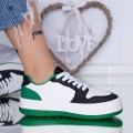 Dámske topánky na platforme WL230 Zelená | Mei