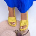 Dámske papuče WLQCZJ1 Žltá | Mei