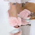 Dámske papuče WS213 Ružová | Mei