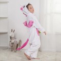 Jednodielne pyžamko pre deti Unicorn GALA21-933 Biely | Galasun